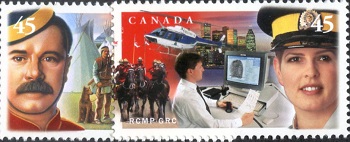 Canada #1736-37 Mounted Police MNH